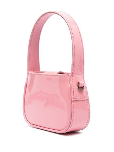 BLUMARINE - Logo Patent Leather Handbag Blumarine