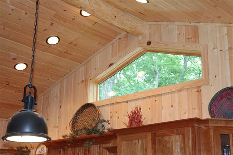 Cedar Tongue And Groove Ceiling Planks | Shelly Lighting