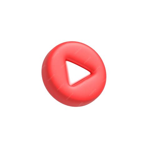 Premium Photo | Realistic Play button Video player and streaming icon