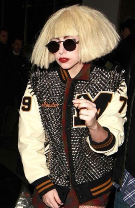 Lady Gaga Studded Varsity Jacket - Movie Leather Jackets