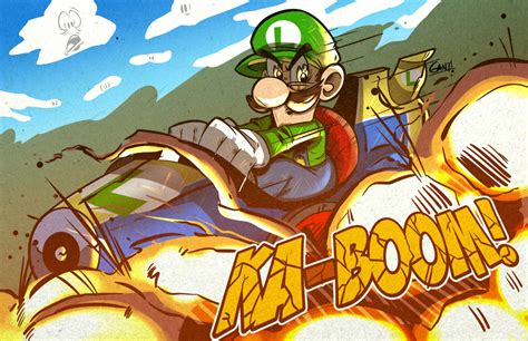 Luigi's Death Stare by geogant on Newgrounds