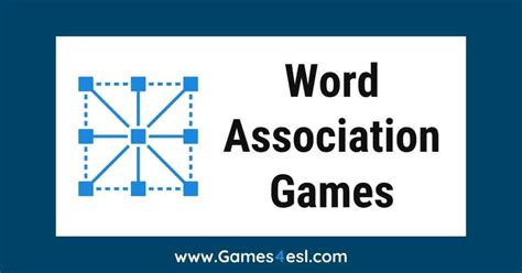 A word association game is a game in which a word is given to a student ...