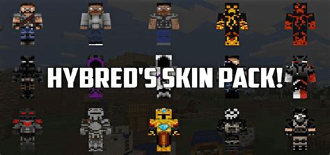 Hybred’s Skin Pack - MC Skin Packs | minecrafts.us