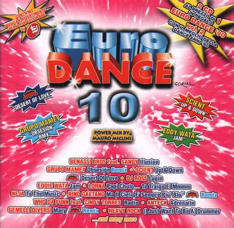 Copertina cd Euro Dance Vol.10 - Front, cover cd Euro Dance Vol.10 ...