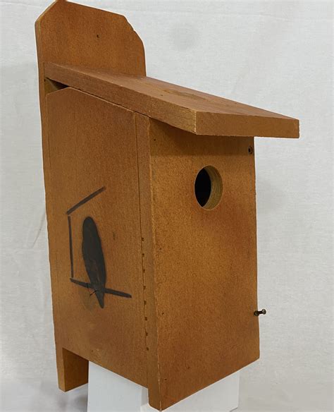 Eastern Blue Bird House, Top Opening (Cedar, Natural) — Amador Barn Owl