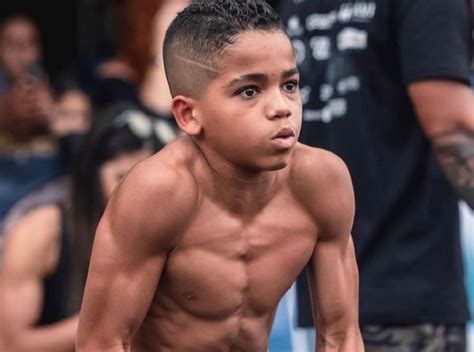 Shredded 12-Year-Old Nicknamed ‘Mini Monster’ After Breaking the Myth ...