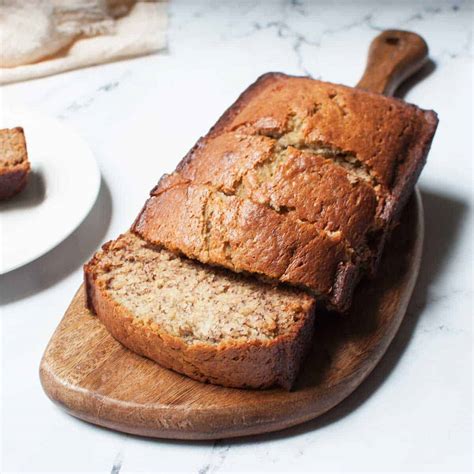 Banana Bread with Shortening {easy one bowl recipe}