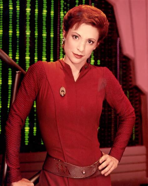 Nana Visitor in a Star Trek:Deep Space 9 Promo | Star trek tv, Star