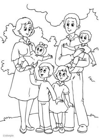 Рисунок семьи из 5 человек карандашом: Генеологичне дерево картинки ...