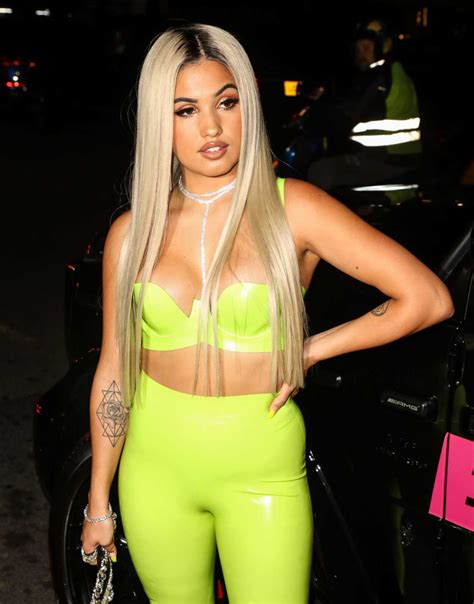 Mabel McVey Attends Her Debut Album High Expectations Launch Party in