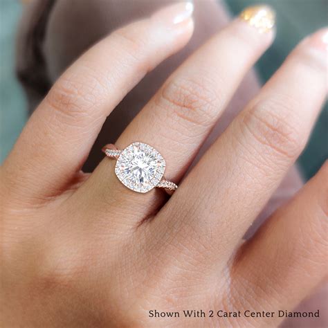 What Is A Cushion Cut Halo Engagement Rings at Tyson Walsh blog