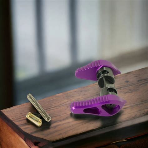 Timber Creek Purple Dimpled Magazine Release Button