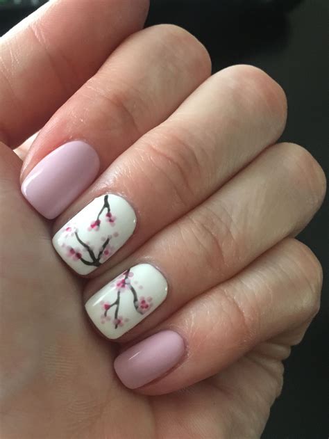 cherry blossom nail art 11