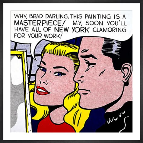 Masterpiece, 1962 Art Print by Roy Lichtenstein | King & McGaw