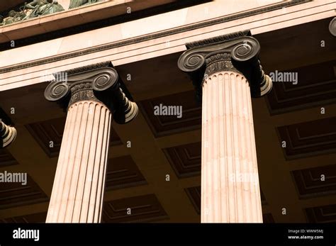 Greek Ionic Column Stock Photo - Alamy