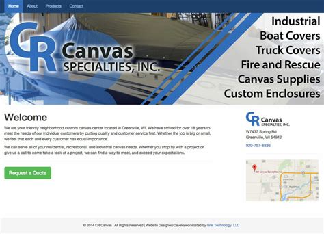 Our Work with CR Canvas, Inc. - Graf Technology