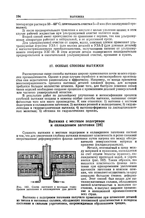 Вытяжка с охлаждением - Энциклопедия по машиностроению XXL