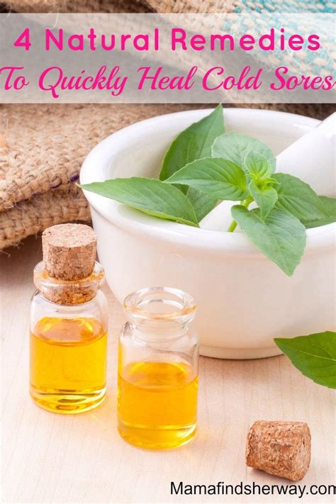 4 Natural Remedies To Quickly Heal Cold Sores | Digestive health ...