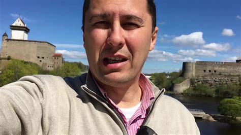 Narva - Estonija, granica sa Rusijom - YouTube