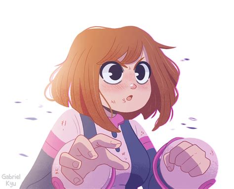 Uraraka Fanart : r/AnimeART