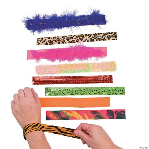 Slap Bracelet Assortment - 100 pcs.