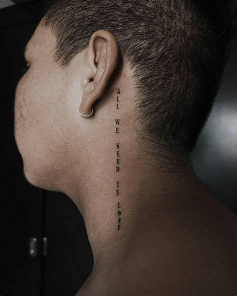 101 Best All We Need Is Love Tattoo Ideas That Will Blow Your Mind!
