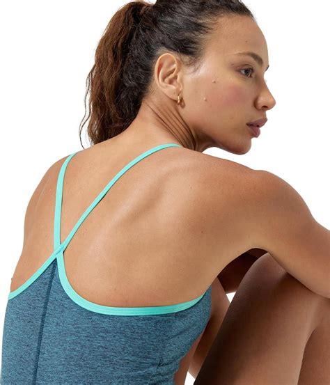Speedo Women’s Swimsuit One Piece Closed Back Thin Strap Hydrobra
