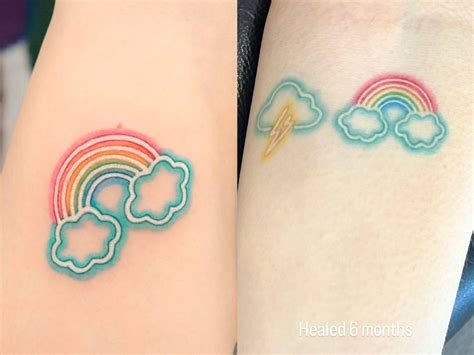 Neon Crayon Tattoos