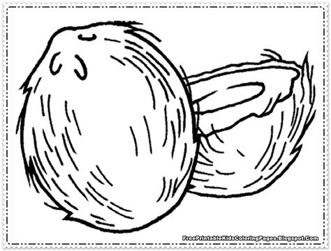 Coconut tree #17 (Nature) – Printable coloring pages