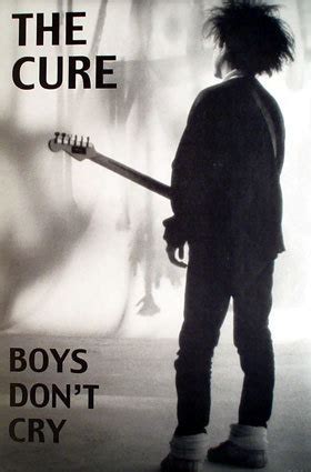 The Cure: Boys don't cry A1 paper rock poster - Camden Town Poster Company