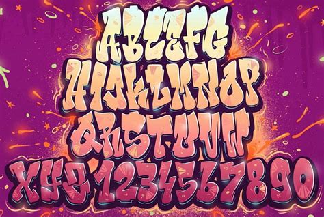 Граффити, алфавиты, шрифты, буквы | VK | Надписи в стиле граффити ...