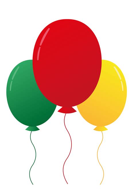 Printable Birthday Balloons Coloring Sheet - Free Printable Templates