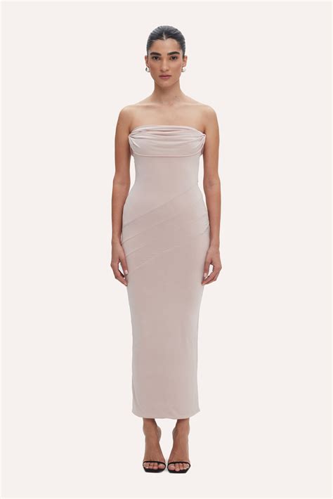 LAIA NUDE DRESS - IMAYA