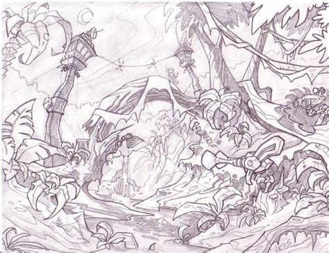 Concept Art for Sly 3