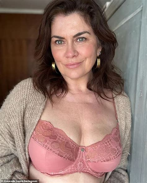 Amanda Lamb, 52, looks sensational in a brown bikini as she flaunts her