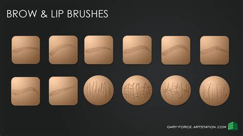 ArtStation - Skin Detail Brushes for Nomad Sculpt | Brushes