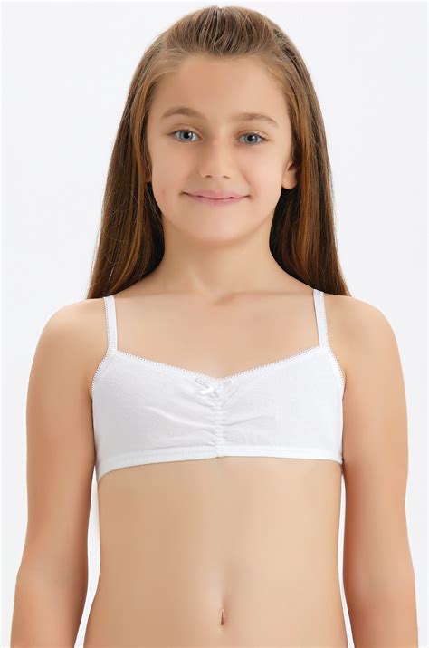 Майка-топ для девочки Baykar 6494603 белый купить оптом в HappyWear.ru
