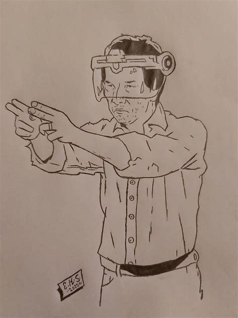 William Foster from "Replicas" Quick Sketch - Chapter 1