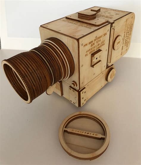 Wooden Hasselblad 500C Moon Data NASA Apollo 11 Collectible Model ...