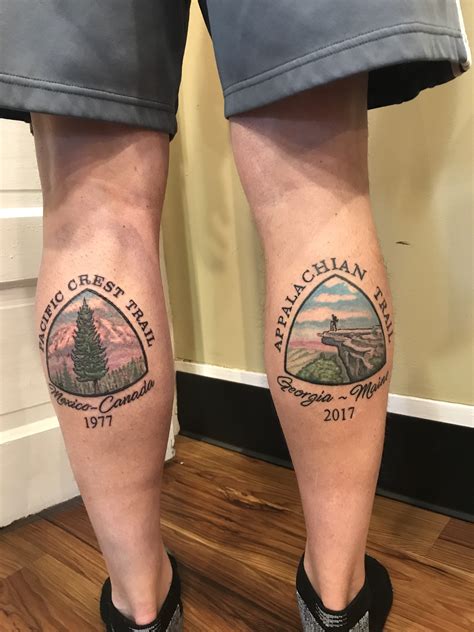 appalachian trail logo tattoo