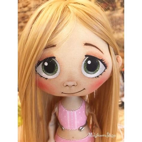 Rosto De Boneca, Olho De Boneca, Pintura De Rosto 40 | Куклы, Тряпичные