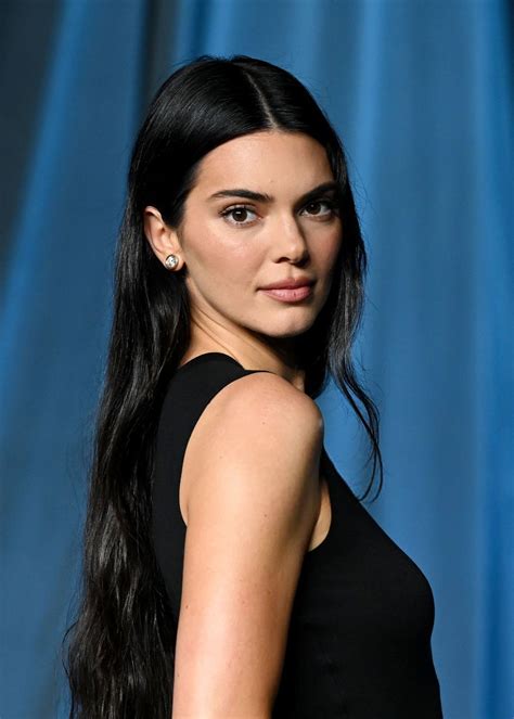 Kendall Jenner in Black Dress at Academy Museum Gala Los Angeles 2025