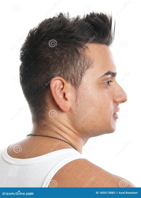 This man spiky hair style is actually very easy to do