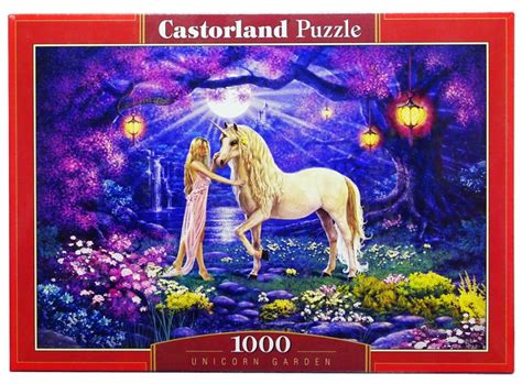 Пазл «Единорог в саду». Castorland 1000 элементов арт.C-103614