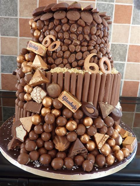 Large 60Th Chocolate Cake - CakeCentral.com