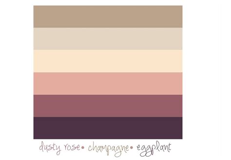 Dusty Rose Color Palette