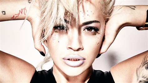 Картинки rita ora, рита ора, певица, блондинка, макияж, взгляд - обои ...
