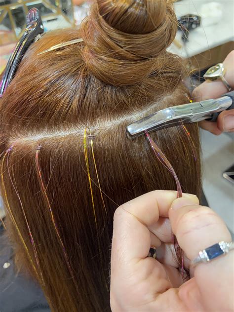 What Is Tinsel Hair? We Tried the Fun Glitter Extensions | PS Beauty