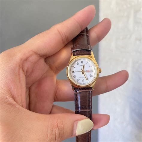 Casio Leather Strap Watch, Women's Fashion, Watches & Accessories ...