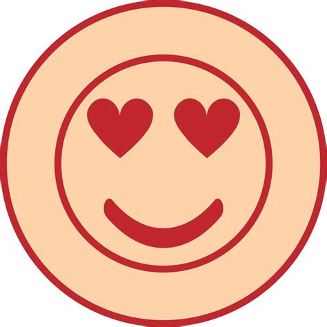 Emoji in love, illustration, vector, on a white background. 13595780 ...